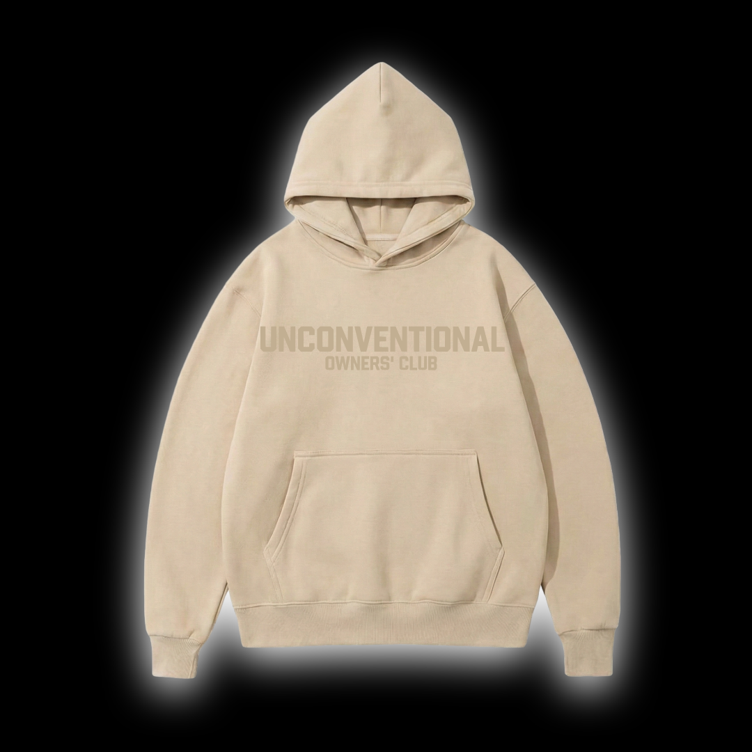 Unconventional Hoodie Beige